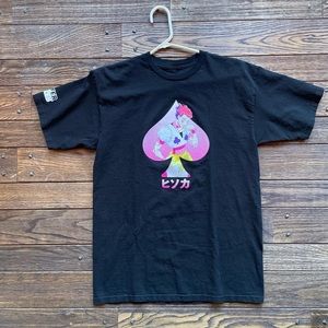 Hisoka hunter x hunter black t-shirt